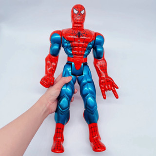  Đồ chơi người nhện spider man cỡ to cho bé trai mô hình người nhện có khớp găng tay mặt nạ Spiderman 