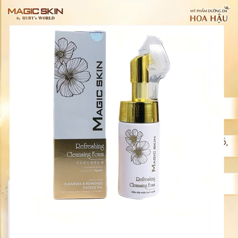 Sữa rửa mặt Bọt biển Magic Skin (MẪU MỚI)