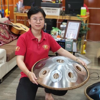 Trống thép Handpan 9,10, 12 và 14 nốt oval/ Hangdrum nhạc cụ thiền