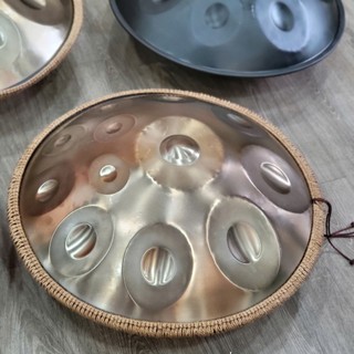 Trống thép Handpan 9,10, 12 và 14 nốt oval/ Hangdrum nhạc cụ thiền