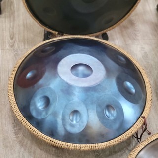 Trống thép Handpan 9,10, 12 và 14 nốt oval/ Hangdrum nhạc cụ thiền