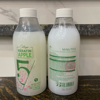 Thuốc Uốn Lạnh APPLE COLLAGEN Uốn Nam Nữ Nhật Bản 800ML x 2 - Thuốc Uốn Tóc Tại Nhà Chính Hãng Camy Shop68