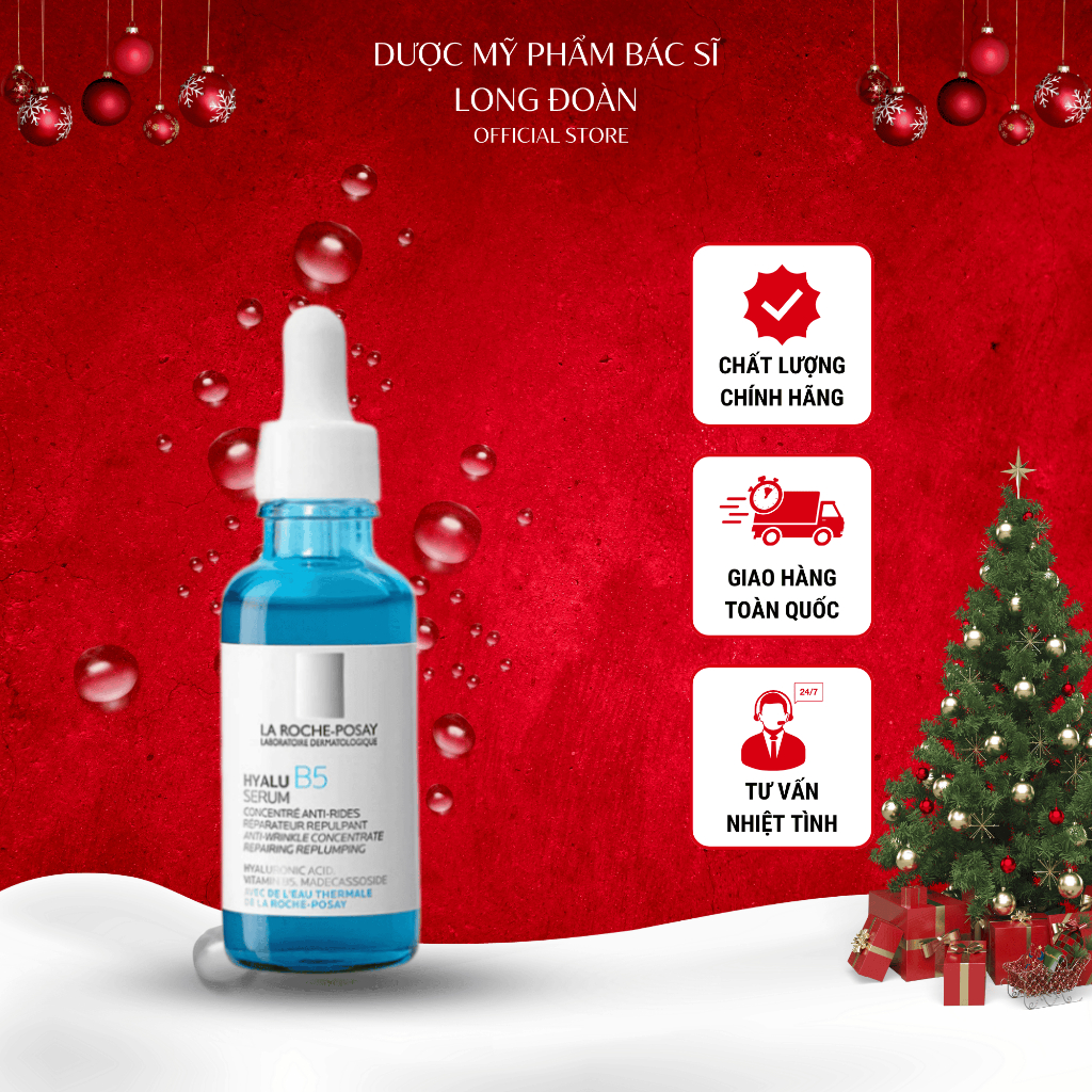 Serum B5 La Roche Posay - Dưỡng chất chuyên sâu hỗ trợ tái tạo da La Roche-Posay Hyalu B5 Serum 30ml