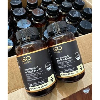 (date 2027) Viên uống bổ não ginkgo 9000, lọ 60 viên, Mẫu mới