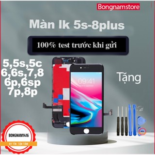 Màn hình linh kiện thay thế cho các mã từ 5,5c,5s,5se,6,7,8,6p,6sp,7p,8plus kèm bộ sửa tự thay thế.