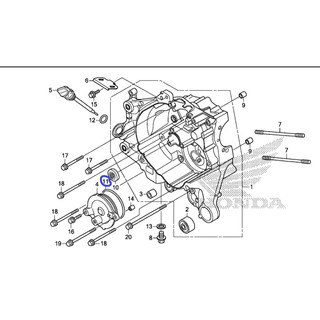 ron sin nắp tròn bơm nhớt mâm lửa Honda Vision vs 110 2015 2016 2017 2018 2019
