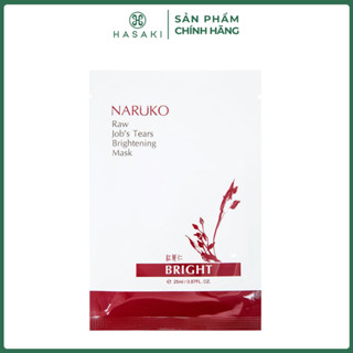 Mặt Nạ Naruko Ý Dĩ Nhân Đỏ Dưỡng Sáng Da 25ml (Mới) Hasaki Sản Phẩm Chính Hãng