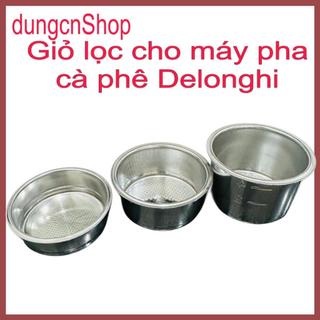 Giỏ lọc cho máy pha cà phê Delonghi, 1 lớp 51mm/Phễu lọc cho máy pha cà phê Delonghi 1 lớp 51mm -  Máy Xay Cà Phê