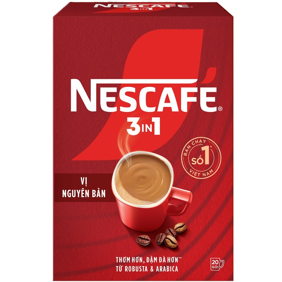 Cà phê Nescafe 3in1 288G (18 gói)