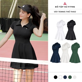 Váy pickleball tennis nữ Fitme GOC chất co giãn mềm mại tặng kèm quần bảo hộ thoáng khí phủ hợp chơi thể thao DTNN01