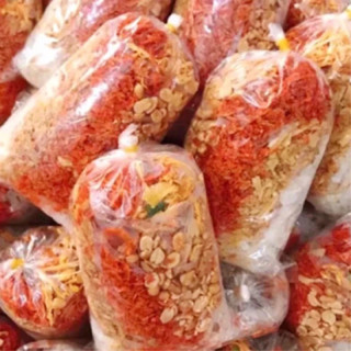 10 GÓI bánh tráng trộn thập cẩm sate đậu phộng hành phi nước sốt full toping