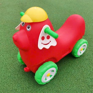 Xe chòi chân hình cún con dễ thương, Chất liệu nhựa cao cấp, siêu rẻ, siêu bền