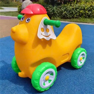 Xe chòi chân hình cún con dễ thương, Chất liệu nhựa cao cấp, siêu rẻ, siêu bền
