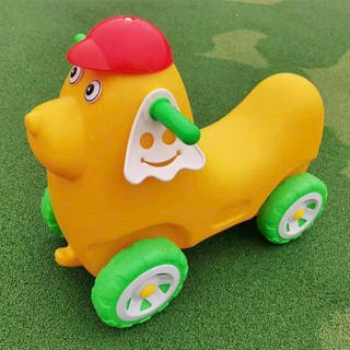 Xe chòi chân hình cún con dễ thương, Chất liệu nhựa cao cấp, siêu rẻ, siêu bền