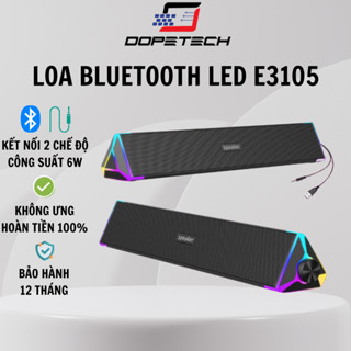 Loa Bluetooth Mini Vi Tính Bass Mạnh Led Gaming, Loa Máy Tính Laptop Tivi Điện Thoại DOPETECH E3105