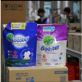  Combo 4 túi 1 Thùng Nước giặt xả Booster 2in1 Hương hoa và Hương Nắng Mai  lưu hương  sạch khuẩn  mềm vải 