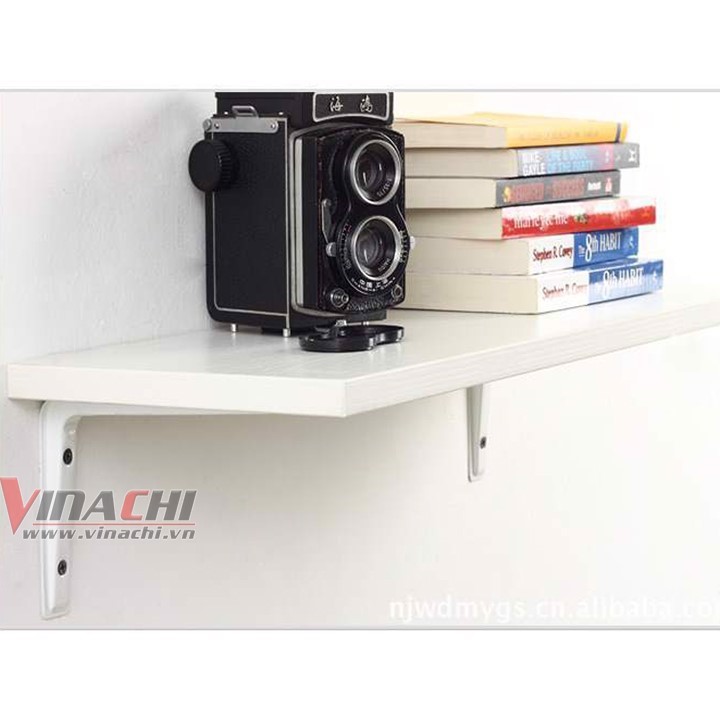 Giá đỡ sắt sơn tĩnh điện - Giá treo chữ L, ke chữ L bằng thép sơn tĩnh điện- 1 cái