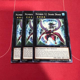 [Thẻ Bài Yugioh Chính Hãng] Number 32: Shark Drake