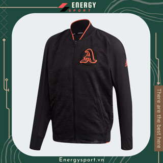 Áo Khoác Bomber Thể Thao Adidas VRCT Primeblue Đen - FP8120