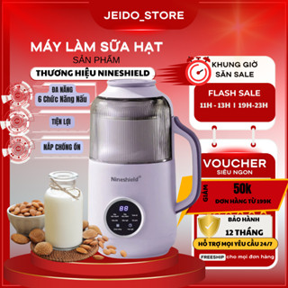 Máy làm sữa hạt Nineshield xay nấu đa năng xay BH 12 Tháng