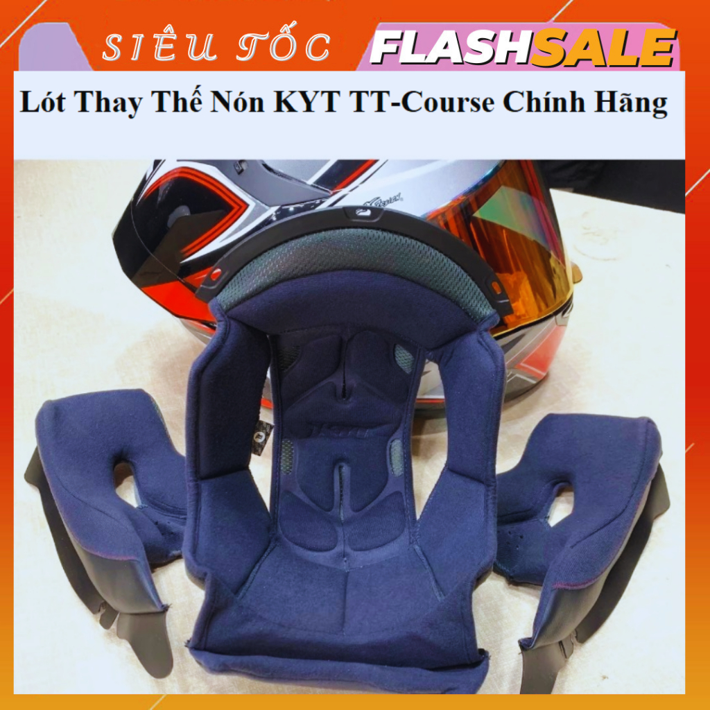 Phụ kiện thay thế KYT ttcoure, Bộ lót thay thế kyt ttcoure, chốt kính thay thế kyt TT-course