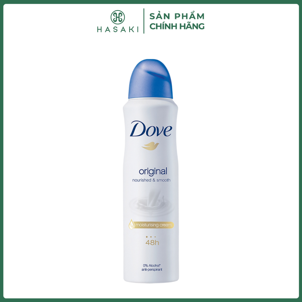 Xịt Khử Mùi Dove Dưỡng Da Mềm Mịn Anti - Perspirant 135Ml Hasaki Sản Phẩm Chính Hãng