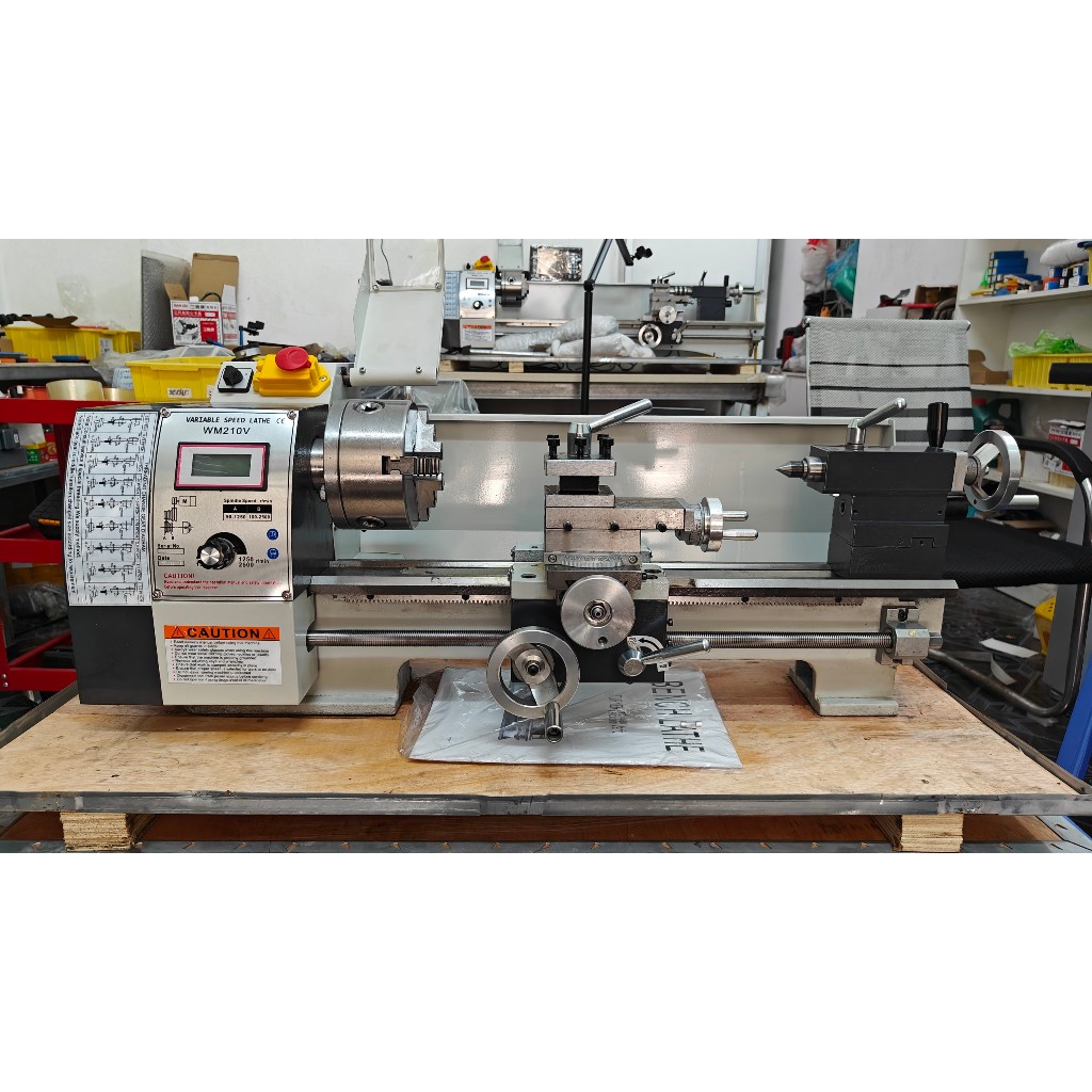 Máy tiện mini WM210V 400mm
