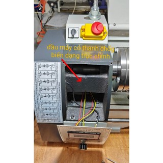 Máy tiện mini WM210V 400mm