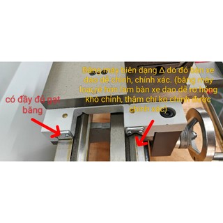 Máy tiện mini WM210V 400mm