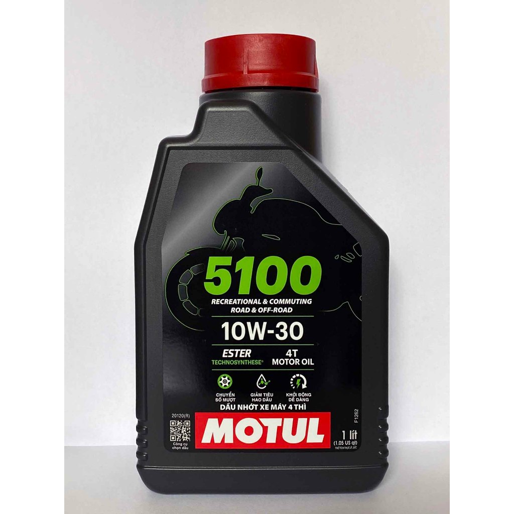 Nhớt Motul 5100 10W30 Cao Cấp Cho Xe Số, Côn Tay