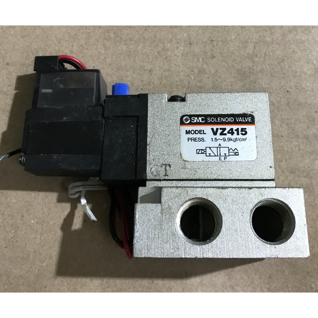 Van điện từ SMC Solenoid Valve w/ 3-Port Manifold Base VZ415