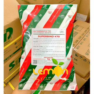 [500g-1Kg] Bột tạo giòn dai Superbind K70 Đức tăng kết dính giòn dai cho giò chả, lạp xưởng, bò viên, xúc xí