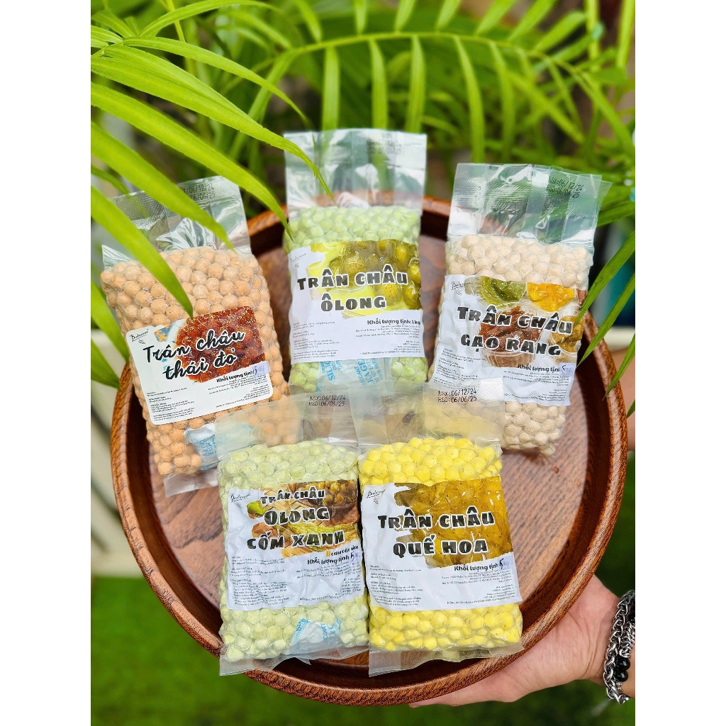 Trân châu 5 vị Trà ( combo 5kg)