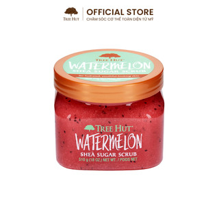 Tẩy tế bào chết body Tree Hut Watermelon Shea Sugar Scrub, dưỡng da mềm mại 510gr