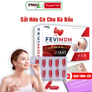 Sắt Hữu Cơ Cho Bà Bầu Fevimom Bổ Sung Sắt, Vitamin Cho Mẹ Bầu, Sau Sinh, Người Lớn, Trẻ Nhỏ