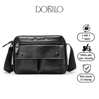  Túi Đeo Chéo Da Nam Messenger Thời Trang Maxwells Cao Cấp Da Microfiber Chống Nước Thương Hiệu DOBILO - BG74 