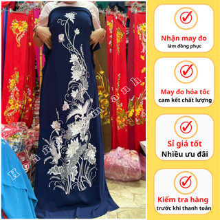 [HÀNG LOẠI 1] VẢI LỤA MANGO MAY ÁO DÀI BÀ SUI MẪU MỚI THÊU HOA SEN LẮC TAY SANG TRỌNG MẶC TẾT LỄ CƯỚI MÀU ĐỎ XANH