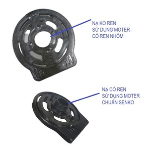Bộ gáo quạt không răng đen (ốp động cơ quạt) B4 & b5 3HT