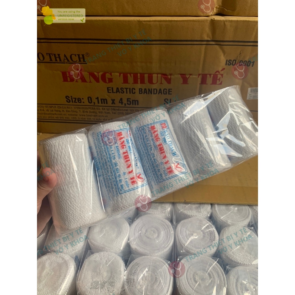 Băng Thun Y Tế Bảo Thạch 1 Móc, 2 Móc, 3 Móc, 4 Móc