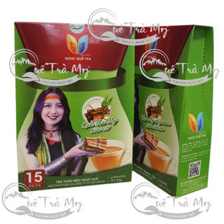  Trà thảo mộc hữu cơ Quế Trà My 15 gói túi trà 2g trà túi lọc quế làm ấm cơ thể giảm cân giảm mỡ máu giảm đường huyết 