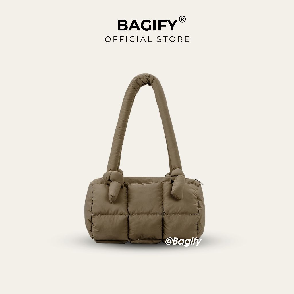BAGIFY® 2025 Jordan Sutton Duffle Puffer Bag Túi Trống Puffer Unisex