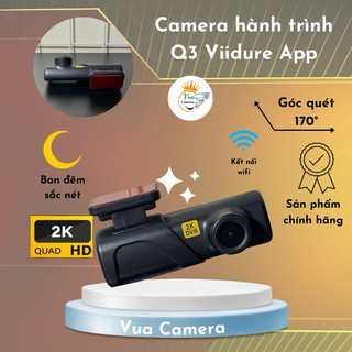  Camera hành trình ô tô Q3 - Chỉ cam trước- Kết nối wifi xem qua điện thoại 