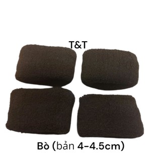 Len cột tóc màu đen mã 035 ( bản 4-4.5cm)
