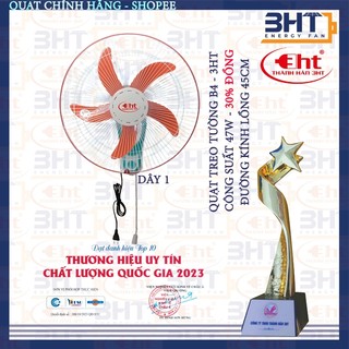 Quạt treo tường B4-47W/220V (1 DÂY KÉO SỐ)