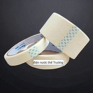 1 Cuộn băng keo giấy12mm/24mm/48mm