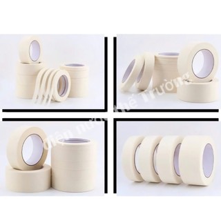 1 Cuộn băng keo giấy12mm/24mm/48mm