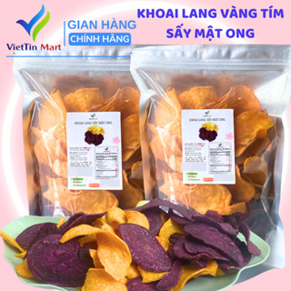 Khoai Lang Vang Tím Sấy Mật Ong Viettin Mart 1Kg