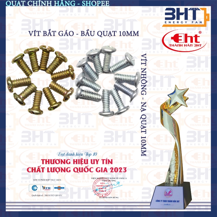 10 con ốc quạt ngắn dài - 3ht