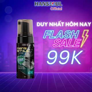 Dung Dịch Vệ Sinh Nam Tạo Bọt Men’s Style Active Hanseoul Sạch Thơm Kháng Khuẩn Ngăn Ngừa Viêm Nhiễm 100ml