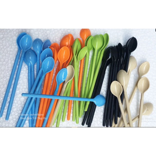 Combo 20 chiếc Thìa sinh tố - Thìa nhựa Song Long chính hãng